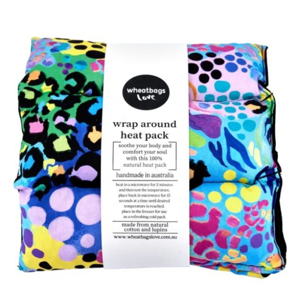 Wrap Around Heat Pack - Electric Leopard