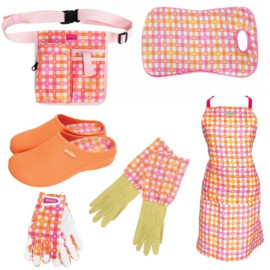 ANNABEL TRENDS Gardener's Deluxe Kit - Daisy Gingham